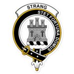 Stuart (of Bute) Clan Crest Vinyl Sticker