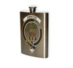 Swinton Clan Crest Flask.