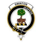 Swinton Clan Crest Vinyl Sticker