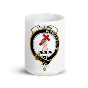 Tailyour (or Taylor) Clan Crest Ceramic Mug