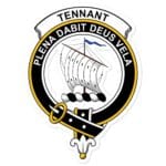 Tennant Clan Crest Vinyl Sticker