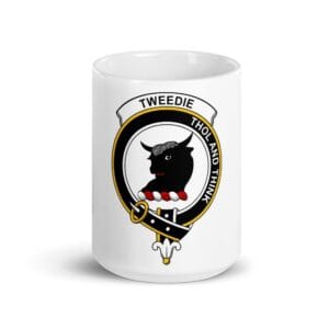 Tweedie Clan Crest Ceramic Mug