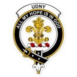 Udny Clan Crest Vinyl Sticker