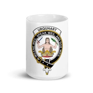 Urquhart Clan Crest Ceramic Mug