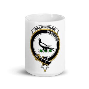 Walkinshaw Clan Crest Ceramic Mug