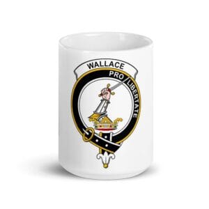 Wallace Clan Crest Ceramic Mug