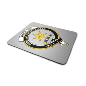 Wardlaw Clan Crest Mousepad
