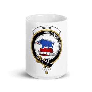 Weir Clan Crest Ceramic Mug