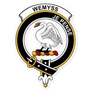 Wemyss Clan Crest Vinyl Sticker