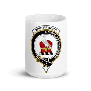 Whitefoord Clan Crest Ceramic Mug