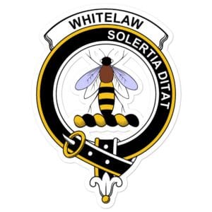 Whitelaw Clan Crest Vinyl Sticker