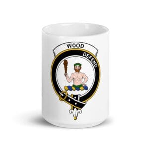 Wood Clan Crest Ceramic Mug