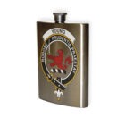 Young Clan Crest Flask.