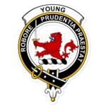Young Clan Crest Vinyl Sticker
