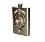 Watson Clan Crest Flask.